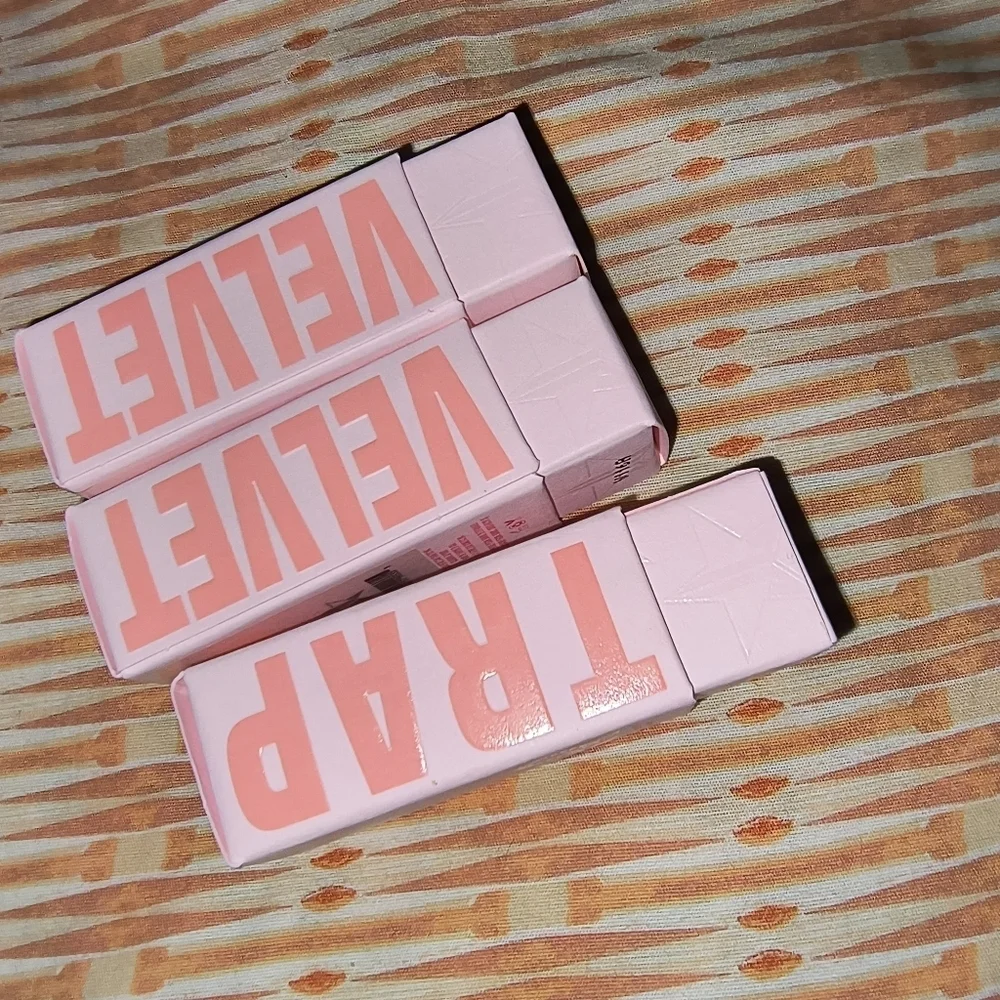 Velvet Matte Lipstick Set Grave Digger Brown Grey Lipstick Jeffree Star Trap Vel